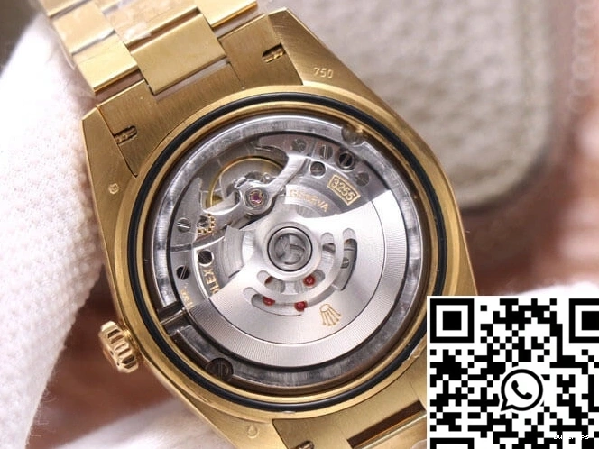 M228348RBR-0005 EW Dial Day-Date Rolex Silver Factory 0406